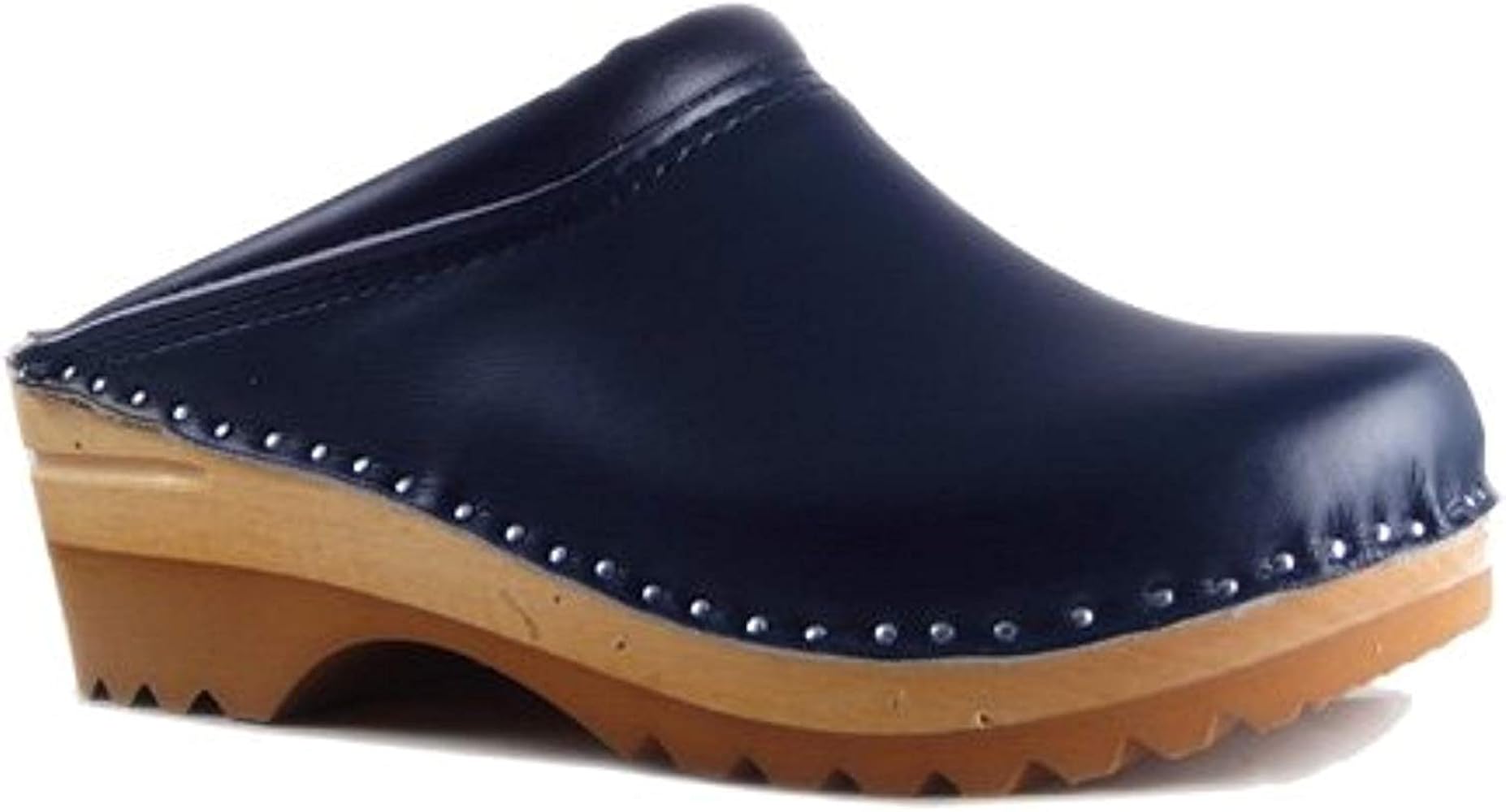 Amazon.com | Troentorp Clogs, Rembrandt Bastad Slip On Closed Toe Non Slip  Womens Leather Wooden Nursing Chef Work Swedish Clogs | Mules & Clogs